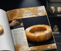 The Royal Amber Alabaster Luxury Bowl | Hand-Carved Artisan Catchall