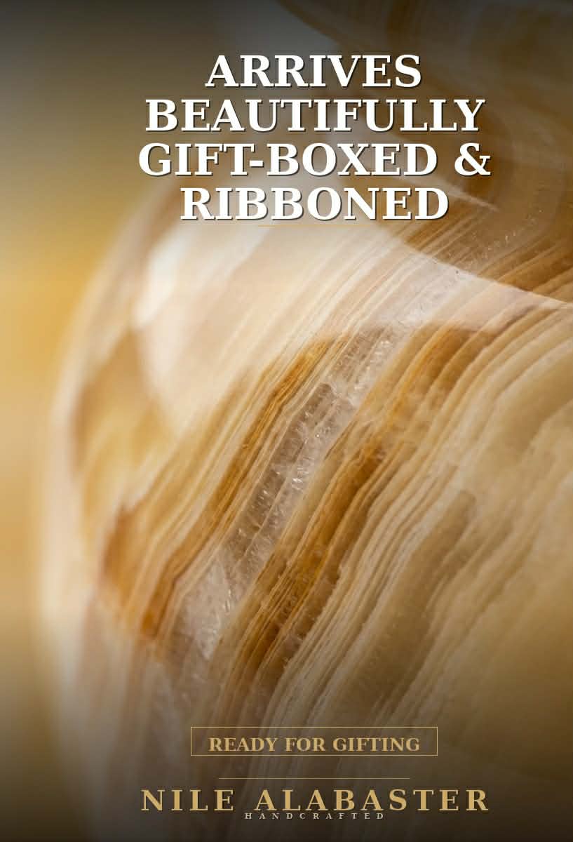 Handcrafted Onyx Mini Vase – Natural Stone Decorative Pot | Unique Home Accent