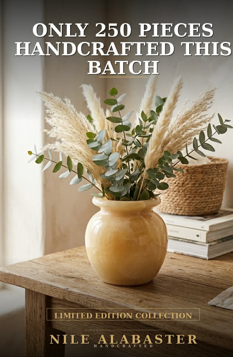 Handcrafted Onyx Mini Vase – Natural Stone Decorative Pot | Unique Home Accent